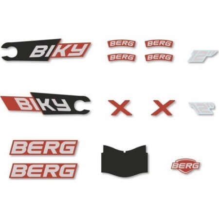Biky - Sticker set City Red - BERG