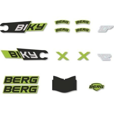 Biky - Sticker set Mini Green - BERG