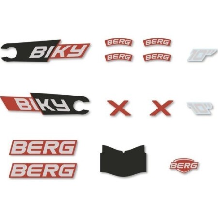 Biky - Stickers set Mini Red - BERG