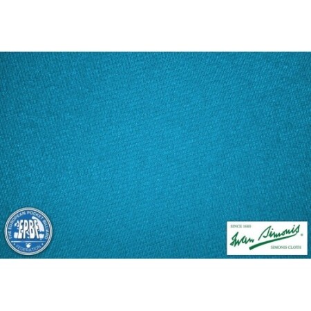 Billiard cloth Simonis 860 HR, 198 cm, tournament, blue - Iwan Simonis