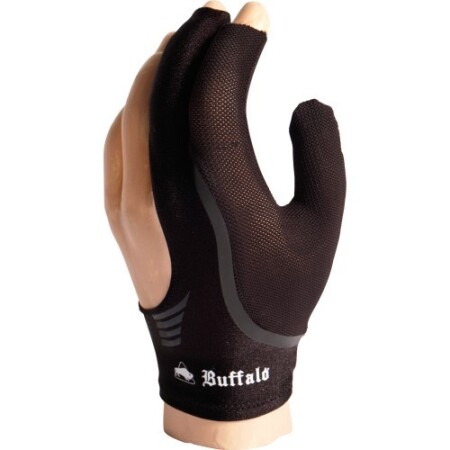Billiard glove Buffalo, Black, size M - Buffalo