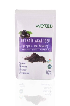 Bio-Acai-Pulver 35 gr - Wefood