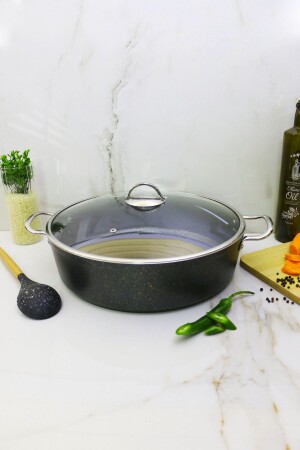 Bio Granite 40 Cm Flat Pot EBG40cmBT - Evita
