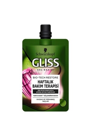 Bio-tech Haftalık Bakım Terapisi Saç Maskesi 50 ml - Gliss