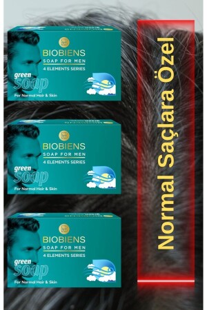 BioBiens Solid Shampoo for Men, Suitable for All Hair Types - Biobiens