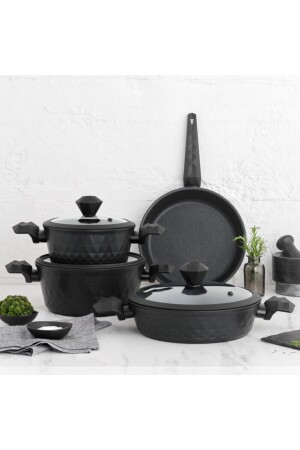 Biodiamond 7 Piece Cookware Set 153. 03. 07. 7038 - Karaca
