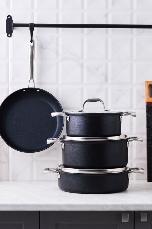 Biodiamond Pro Induction Based 7 Piece Cookware Set 153. 03. 07. 7040 - Karaca