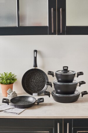 Biogranit Power 8 Piece Cookware Set 153. 09. 01. 2682 - Karaca