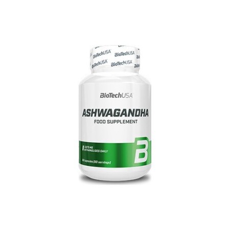 BioTech Ashwagandha, 60 kapsül. - BioTech USA