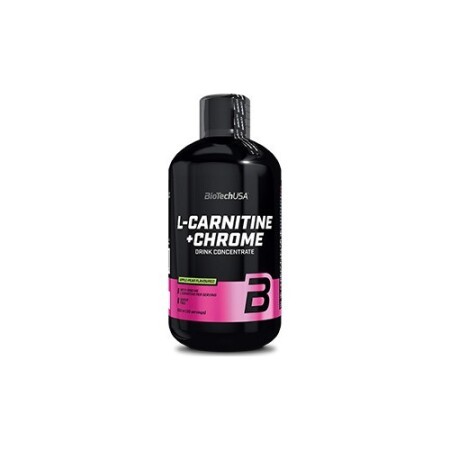Biotech Flüssiges L-Carnitin + Chrom 500 ml - BioTech USA