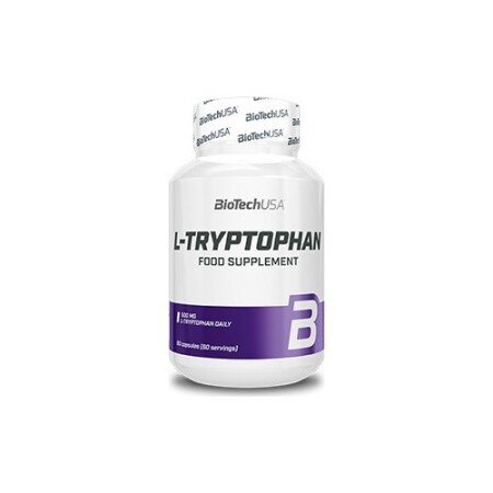 BioTech L-Tryptophan, 60 caps. - BioTech USA
