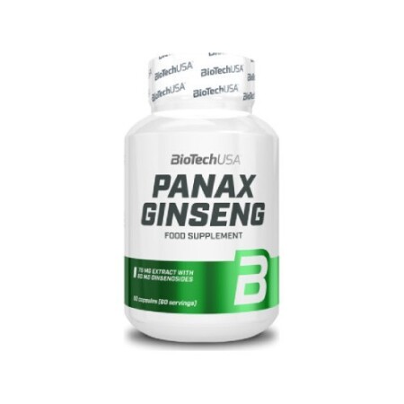 Biotech Panax Ginseng (ginseng) 60 kapsül. - BioTech USA