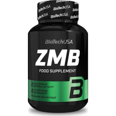 Biotech ZMB 60 capsules. - BioTech USA