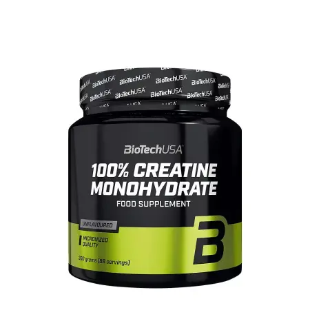 BioTechUSA 100% Micronized Creatine Monohydrate (300 g, Unflavored) - BioTechUSA