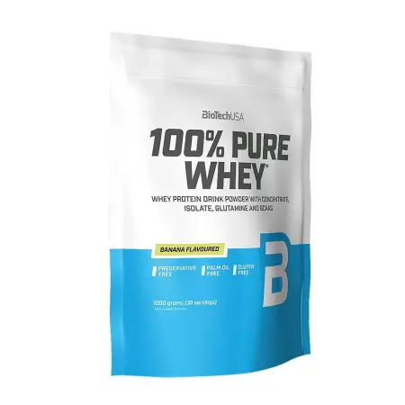 BioTechUSA 100% Pure Whey (1000 g, Banana) - BioTechUSA