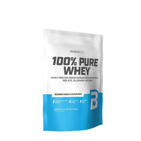 BioTechUSA 100% Pure Whey (454 g, Bourbon Vanilla) - BioTechUSA