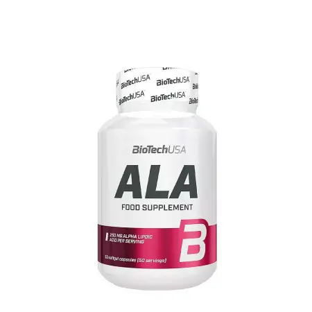 BioTechUSA ALA - 250 mg alpha lipoic acid (50 Capsules) - BioTechUSA