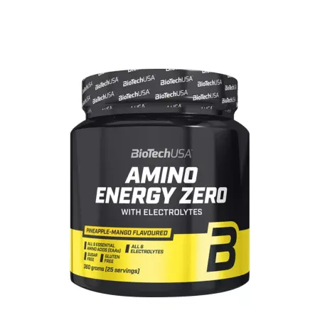 BioTechUSA Amino Energy Zero With Electrolytes (360 g, Pineapple Mango) - BioTechUSA