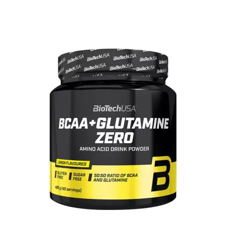 BioTechUSA BCAA+Glutamine Zero (480 g, Lemon) - BioTechUSA