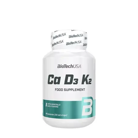 BioTechUSA Ca D3 K2 (90 Capsules) - BioTechUSA
