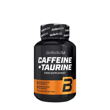BioTechUSA Caffeine + Taurine (60 Capsules) - BioTechUSA