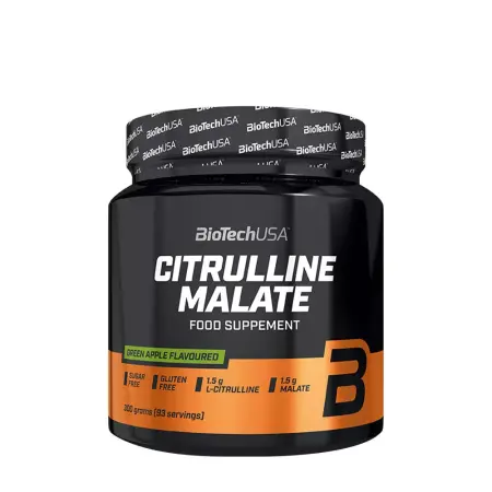 BioTechUSA Citrulline Malate (300 g, Green Apple) - BioTechUSA