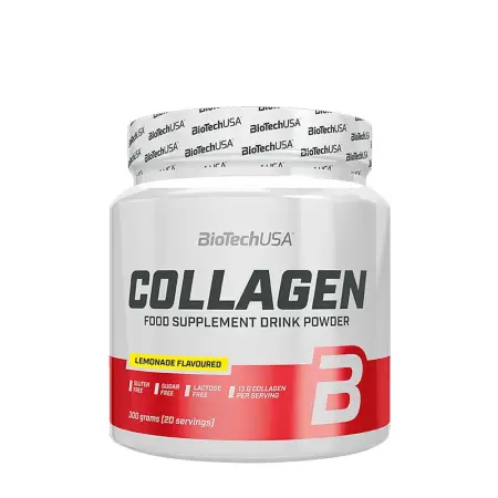BioTechUSA Collagen drink powder (300 g, Lemonade) - BioTechUSA