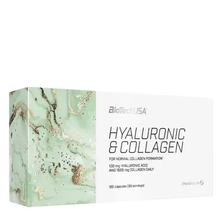 BioTechUSA Hyaluronic & Collagen (120 Capsules) - BioTechUSA