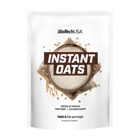 BioTechUSA Instant Oats (1000 g, Unflavored) - BioTechUSA