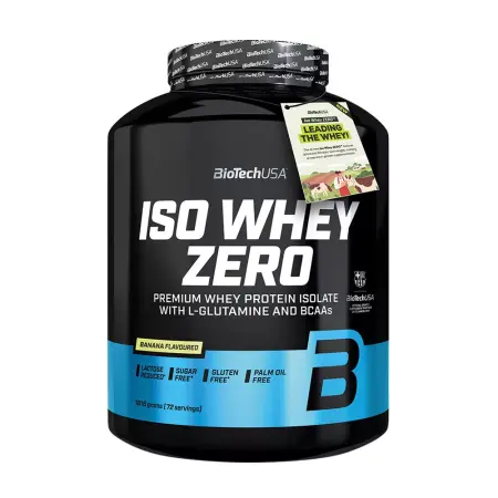 BioTechUSA Iso Whey Zero (1816 g, Banana) - BioTechUSA