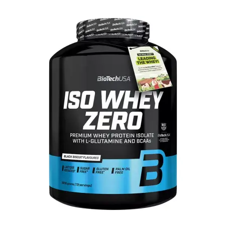 BioTechUSA Iso Whey Zero (1816 g, Black Biscuit) - BioTechUSA