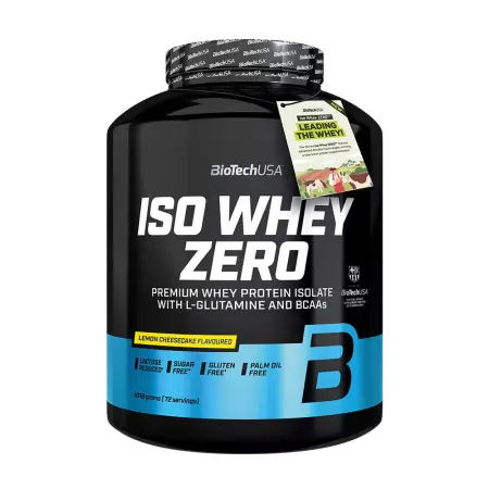 BioTechUSA Iso Whey Zero (1816 g, Lemon cheesecake) - BioTechUSA