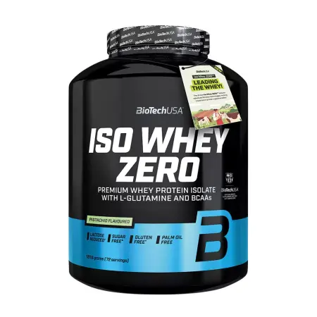 BioTechUSA Iso Whey Zero (1816 g, Pistachio) - BioTechUSA