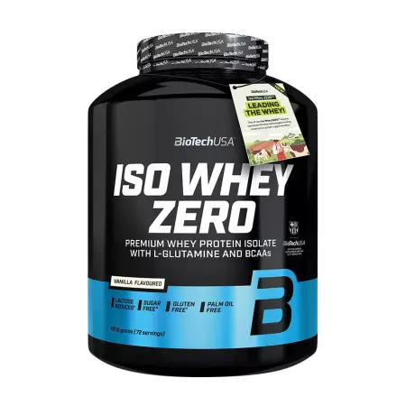 BioTechUSA Iso Whey Zero (1816 g, Vanilla) - BioTechUSA