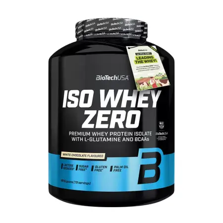 BioTechUSA Iso Whey Zero (1816 g, White Chocolate) - BioTechUSA