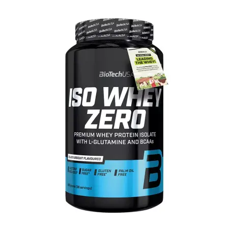 BioTechUSA Iso Whey Zero (908 g, Black Biscuit) - BioTechUSA