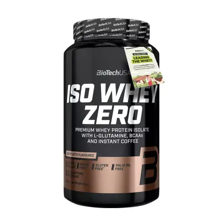 BioTechUSA Iso Whey Zero (908 g, Caffé latte) - BioTechUSA