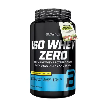 BioTechUSA Iso Whey Zero (908 g, Lemon cheesecake) - BioTechUSA