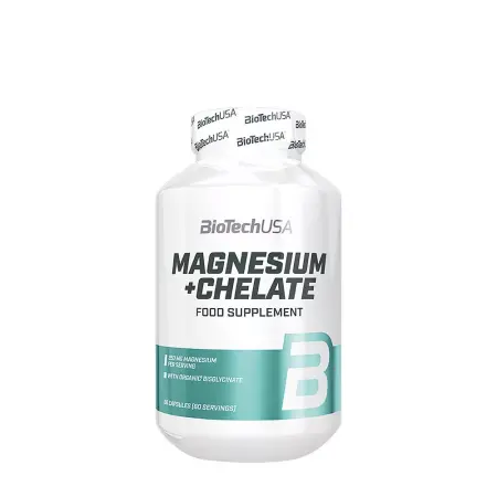 BioTechUSA Magnesium + Chelate (60 Capsules) - BioTechUSA