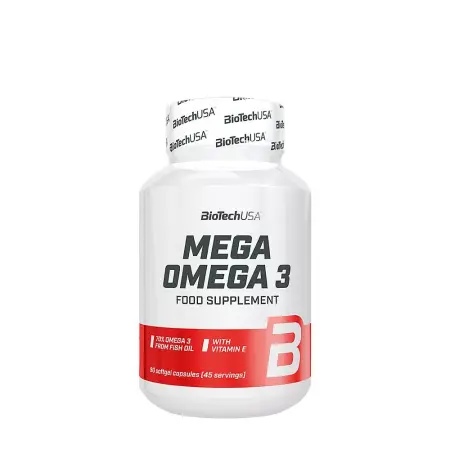 BioTechUSA Mega Omega 3 (90 Capsules) - BioTechUSA