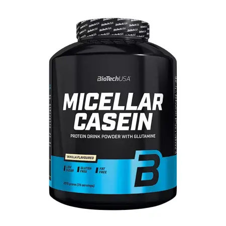 BioTechUSA Micellar Casein (2270 g, Vanilla) - BioTechUSA