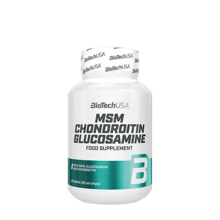 BioTechUSA MSM Chondroitin Glucosamine (60 Tablets) - BioTechUSA