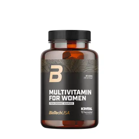 BioTechUSA Multivitamin For Women from Organic Sources (60 Tablets) - BioTechUSA