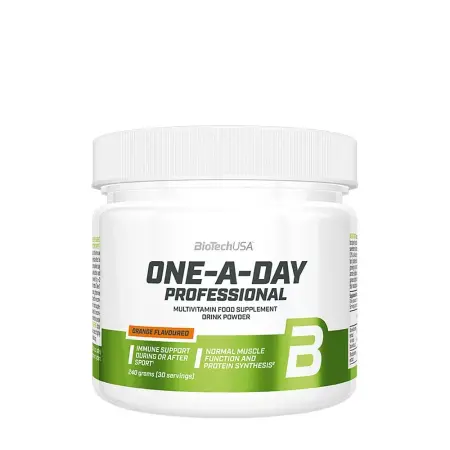 BioTechUSA One- A-Day Professional food supplement drink powder (240 g, Orange) - BioTechUSA