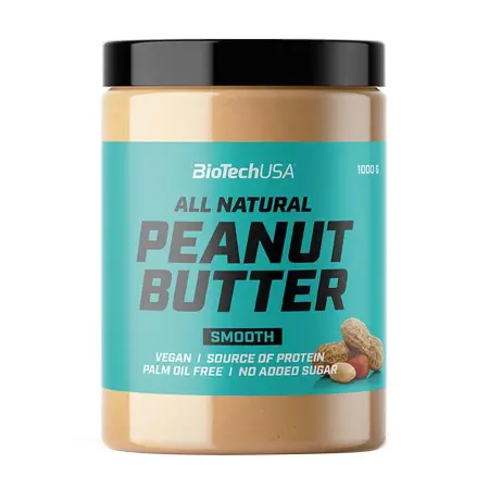 BioTechUSA Peanut Butter (1000 g, Smooth) - BioTechUSA