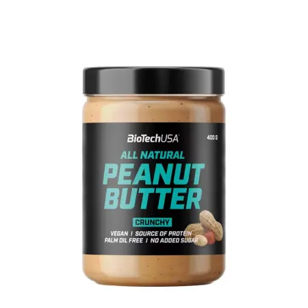 BioTechUSA Peanut Butter (400 g, Crunchy) - BioTechUSA