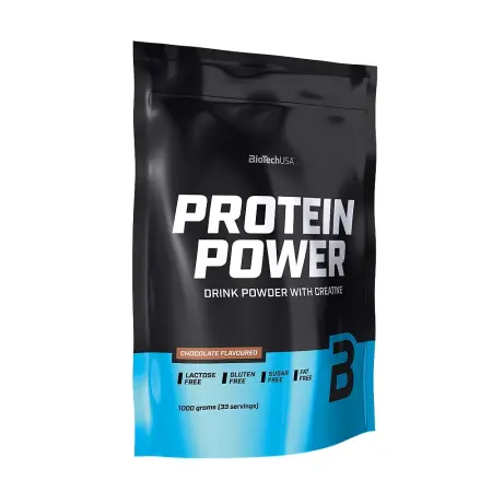 BioTechUSA Protein Power (1000 g, Chocolate) - BioTechUSA