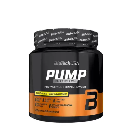 BioTechUSA Pump Caffeine Free (330 g, Lemon Iced Tea) - BioTechUSA