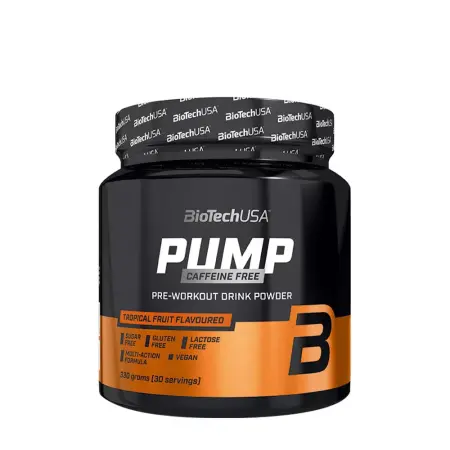 BioTechUSA Pump Caffeine Free (330 g, Tropical Fruit) - BioTechUSA