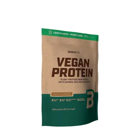BioTechUSA Vegan Protein (500 g, Hazelnut) - BioTechUSA